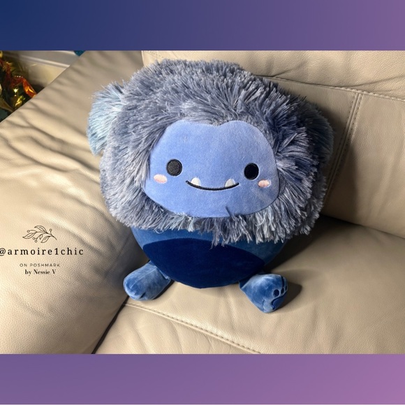 Squishmallows Other - SQUISHMALLOWS REFALO | the Blue Monster Plush Yeti Toy
